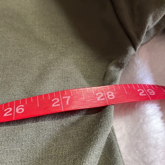 “Love” Army Green Sweatshirt - Picture 5 of 7